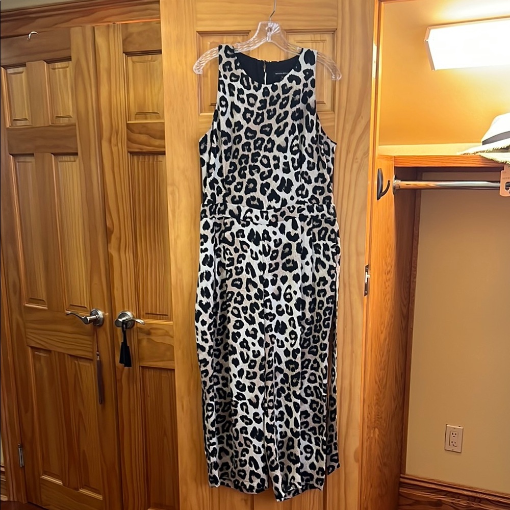 Banana Republic Leopard Print Jumpsuit